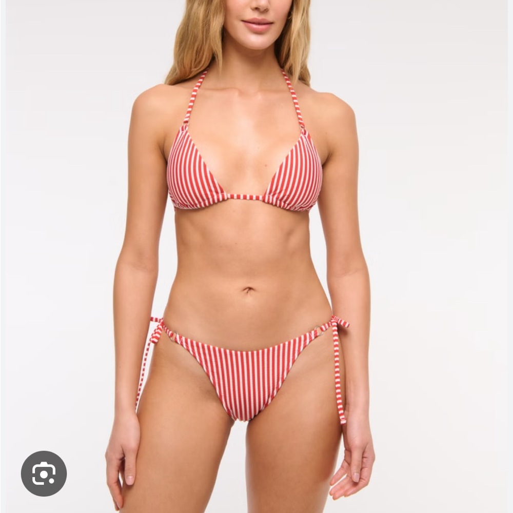 Abercrombie & Fitch Low Rise Tie-Side Cheeky Bottom